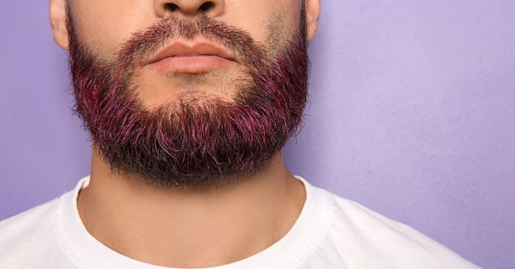 Men poorly styled beard